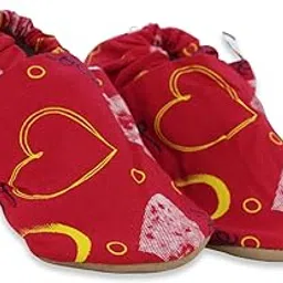 neska moda Baby Boys & Girls Cotton Anti Slip Indoor Slippers Booties For 6 To 12 Months /12 To 18 Months/18 To 24 Months (BT1524-BT1541)-picture-24
