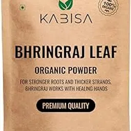 KABISA Bhringraj Leaf Organic Powder, 400g, Premium Hair Care Treatment for Stronger Roots and Thicker Strands, Vegan-image-15