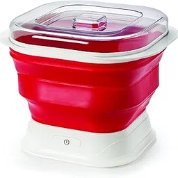 Cuisipro 74735505 Collapsible Yogurt Maker, Large, Red/White-picture-37