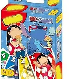 U.N.O Lila & Slitch Cards Game Play with Family and Friends and Ideal for Parties, Travel, and Family Gatherings (Pack of 1)-picture-12