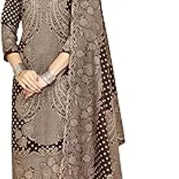 riwaayat trends Women's Unstitched Woolen Salwar Suit Dress Material Pashmina Printed Unstitched Top Spun Fabric for Bottoms and Pashmina Shawl-picture-47