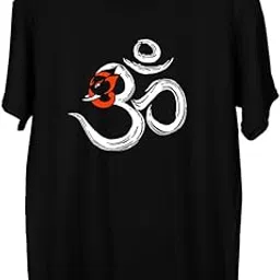 wear your opinion Men's S to 5XL Premium Combed Cotton Printed Half Sleeve T-Shirt (Design : Ganesha Peace)-picture-22