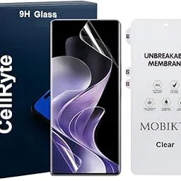 For Motorola Moto Edge 60 Fusion 5G Screen Protector UnBreakable Tempered Glass Front Screen Guard | Full HD Quality Edge to Edge Screen Coverage With Installation Kit (Clear)-image-38