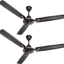 Candes Star 1200mm, 405 RPM High Speed Ceiling Fans for Home | BEE 3 Star Rated, High Air Delivery, Noiseless & Energy Efficient | 1+1 Years Warranty | Coffee Brown (Pack of 2)-picture-10