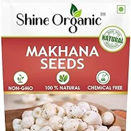 Shine Organic Fox Nuts (Phool Makhana) 100g with 12 Vital Nutrients, Rich in Fiber-picture-12