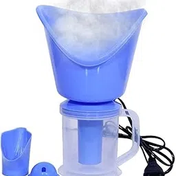 Face,Spa, Nose,and Cough Steamer 3 in 1 Plastic Steamer Vaporizer, Nozzle Inhaler, Facial Sauna,and Facial Steamer Machine for Adults and Kids (Multicolor)-picture-37