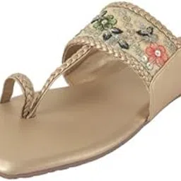 metro Women's Embroidered Toe Ring Sandal-picture-54