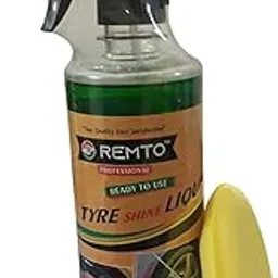 Tyre Polish 500ML – Extreme Black Shine, Long-Lasting & Dirt-Repellent. Non-Greasy Formula for Bikes & Cars-image-9