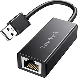 ToyNeX USB to Ethernet Adapter, RJ45 Wired LAN Adapter, USB 2.0 Network Adapter, Internet Adaptor Driver Free Compatible with Gaming Console, Computer, Laptop, Desktop,PC.(Multicolor).-picture-10