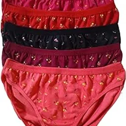 Women's Hipster Cotton Stretch Panties - Printed Underwear, Ultra-Soft Waist Elastic, Comfort - Combo Pack of 6-picture-50