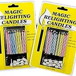 Koofest Magic Candle for Birthday/Anniversary Cakes - 5 Packet (10 Candles Each Pkt) Brand: Generic-picture-29