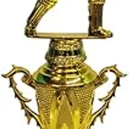 Bareeze Pure Golden Fiber Batsman Trophy for Best Batsman, Cricket Events 12 Inch-image-52