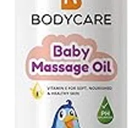 BODYCARE Baby Massage Oil with Olive Oil, Almond Oil & Vitamin E | Dermatologically Tested, Vegan, Toxin-Free, pH Balanced & Nourishing Oil for Soft Baby Skin – 200ml-picture-16