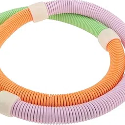 MERISHOPP Weighted Fitness Hoop Comfortable Home Gym Spring Hoop Waist Friendly Design 1.4kg | Sports Equipment | Outdoor Sports Gear | Exercise Gear-image-59