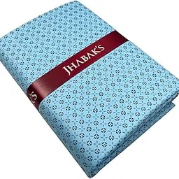 jhabak's Unstitched Print Shirt Fabric for Men - Polycotton Material - 2.25Meter Shirt Piece Cloth-picture-11