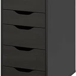 marias kommerce ALEX Drawer unit, black-brown, 36x70 cm (14 1/8x27 1/2 ")-picture-54