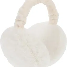 alexvyan White Foldable Winter Ear MuffsEar Warmers for Girls Boys Warm Earmuffs Soft Fur Cold Protection Earband Ear Protection Cuddly Winter Women & Men Accessories - Outdoor Running Cycling Bike-picture-48