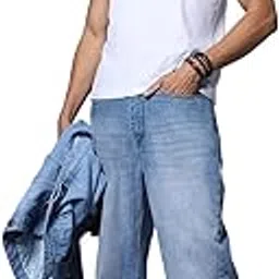 Men's Regular Fit Mid Rise Jeans-image-8