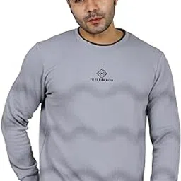 nexgen club Men's Sweatshirt Full Sleeve Cotton Blend Stylish Crew Neck Winter Pullover for Man with Rib Cuff Neck Winterlace and Waistband Ideal for Man & Boy Unisex Gen Z-picture-45