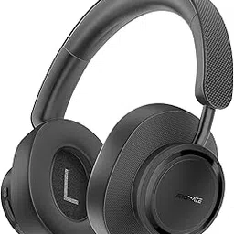 Promate High Fidelity On-Ear Wireless Headphones, 12-Hour Playtime, Cushioned Earpads, Adjustable Headband, Takt - Bluetooth Over-Ear Headphones for Music, Calls, and Comfort-image-34