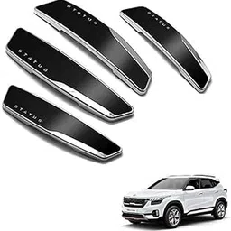 Autokaar Status Car Door Edge Guard Scratch Protector Black Universal for Kia Seltos/Carens/Sonet/EV6-image-26