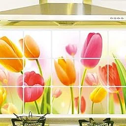 JAAMSO ROYALS Wall Tiles Stickers Waterproof, Kitchen Stickers for Wall, Wall Sticker for Kitchen, Kitchen Sticker, Kitchen Tiles Wall Stickers, Kitchen Wall Stickers Oil Proof (45 CM *75 CM)-picture-39