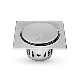 Sanjay Chilly POP UP Floor Drain Cockroach Trap for Bathroom (Foot Print) SS 304 Grade Kitchen Washbasin Sink Toilet Bathtub Waste Water Drainer (Square POP UP Lifestyle Series 6x6 Inch Silver)-picture-19