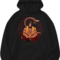 Printed Hooded Sweatshirt for Men | Winter Pullover Hoodie | Solid Casual Fleece Sweatshirt | Comfortable Warm Hoodie for Men-image-0