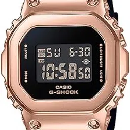 G-Shock GM-S5600PG-1DR Rose Gold Digital Dial Black Resin Strap WoMen's Watch Shock And 200M Water Resistant G1070-image-11