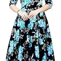 gorangani Women Stylish Round Neck Anarkali Long Gown Kurties Dresses (Free Size Upto XXL)-picture-55