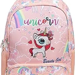 beauty girls BY HOTSHOT 1569|School Bag|Tuition Bag|Unicorn Bag|College Backpack|ForGirls&Women|18Inch|32 L School Bag-picture-19