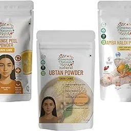 BRIDAL GLOW COMBO With ORANGE PEEL POWDER | UBTAN & AMBA HALDI POWDER-picture-51