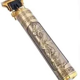 Professional T-Blade Hair Trimmer for Men, Cordless Rechargeable Zero Gapped Clipper with 4 Guide Combs, Vintage Engraved Dragon/Skull Design for Haircuts, Beard, and Edging-picture-33