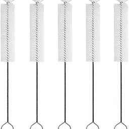 Labxport Nylon Test Tube Cleaning Brushes | Durable Essential Lab Accessory Cleaner for Test Tubes, Beakers & Cylinders Small Containers & Home Use | Flexible Nylon Bristles with Handle Pack of 5-picture-31