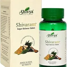 Shivya Modern Ayurveda | Shivram Sugar Balance | Herbal Supplement For Sugar Control, 60 Tablets-image-69