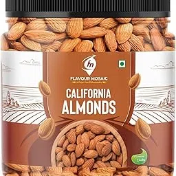 FLAVOUR MOSAIC California Almonds 1Kg | 100% Natural & Quality Badam | High in Fiber, Rich in Protein, Magnesium and Dietary Fibre | Nuts & Dry Fruits-picture-10