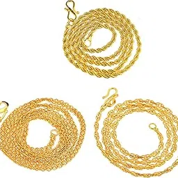 handicraft kottage Gold Plated Chain For Girls and Women's-picture-50