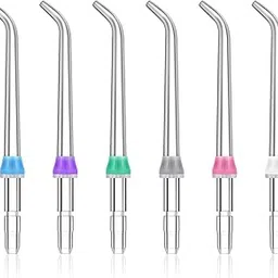 6 Pcs Classic Jet Tip, Replacement Tips for Compatible Waterpik Water Flosser, Oral Irrigators Accessories(Assorted Colors)-image-44