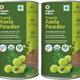 ORGANIC TATTVA Amla (Indian Gooseberry) Powder 200 Gram | Rich In Vitamin C, Calcium, Iron And Amino Acids | Boosts Immunity, Metabolism And Acts As Natural Blood Purifier, Fresh-image-19