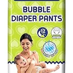 Smiley's Bubble Soft Baby Diaper Pants | Small (S) | 4-8 Kg | 75 Pieces | Up to 12 Hours Protection, Prevents Leakage-picture-61