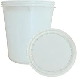 Shiv Packers Plastic Paint Box,Suitable for Chemicals,Paints,Oils Inks, Empty with Seal Lid Storage Box Jar Container (1 LTR), White, Round (1000 ml, 1)-picture-51