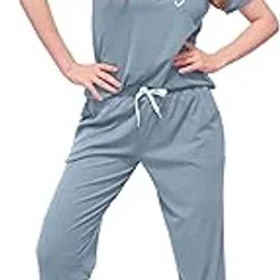 lotik Women's Delicious Story Solid Poly Spandex Track Suit Set-picture-25