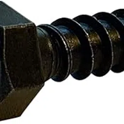 Small Parts 5032LB 1/2" x 2" Hex Lag Screw Gimlet Point Black Oxide (Pack of 10)-picture-10