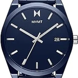 MVMT Mens Analog Blue Dial Blue Band Ceramic Watch-picture-44