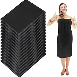 Yoiemivy 15 Pieces Disposable Spa Wrap, Adjustable Non-Woven Spa Towels Closure Bath Wrap for Women Salon Spa Massage Sauna Sweat Steaming-picture-37