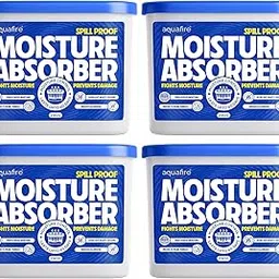 Moisture Absorber, 280g X 4, Spill Proof Dehumidifier, Fights Moisture, Prevents Damage & Fungus-image-5