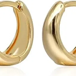Valentine jewellery Stainless Steel Mens Earrings Kaju Bali Black Gold Silver Piercing Screw Bali Stud Hoops Earing Multicolor Earrings Combo for men boys Unisex-image-37