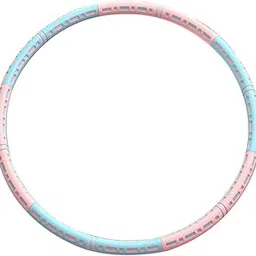 ZALHIN Ab Workout Detachable Stainless Steel Sport Hoops Women Fitness Training Gym At Home Massage Waist Ring Weight Loss Yoga Circle-picture-33