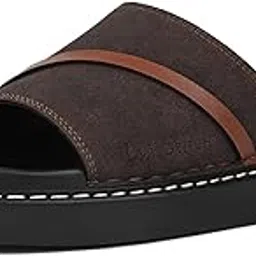 louis stitch Comfortable Men’s Sandals | Lightweight Casual Stylish Slip-On Slides Sandals| Everyday Wear Sandals with PU Cushion Sole | LSOF-21-picture-53
