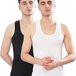 Men's Solid Regular Fit Vest-image-73